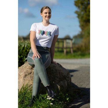 T-shirt HKM Mirror Wit T-shirt HKM Mirror Wit