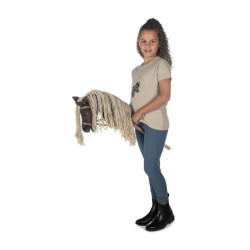 T-shirt HKM Hobby Horsing Regenboog Beige