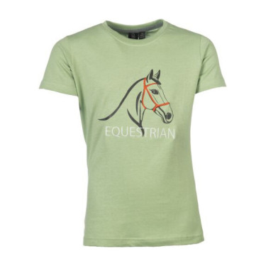 T-Shirt HKM Grace Jade Blauw T-Shirt HKM Grace Jade Blauw