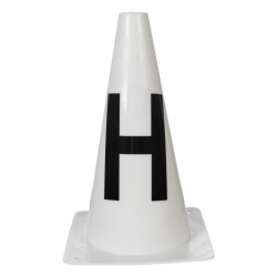Pistepylonen HKM Dressuur Hobby Horsing Wit