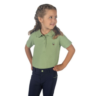 Polo HKM Claire Jade Blauw Polo HKM Claire Jade Blauw