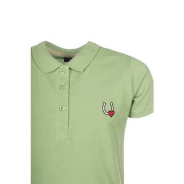 Polo HKM Claire Jade Blauw Polo HKM Claire Jade Blauw