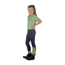 Polo HKM Claire Jade Blauw Polo HKM Claire Jade Blauw
