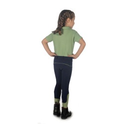 Polo HKM Claire Jade Blauw Polo HKM Claire Jade Blauw