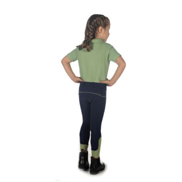 Polo HKM Claire Jade Blauw Polo HKM Claire Jade Blauw