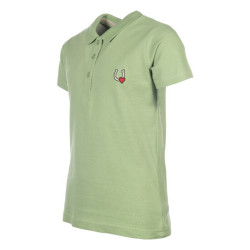 Polo HKM Claire Jade Blauw Polo HKM Claire Jade Blauw