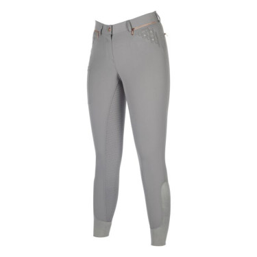 HKM Rosegold rijbroek met siliconen zit | Equi-Clic HKM Rosegold rijbroek met siliconen zit | Equi-Clic