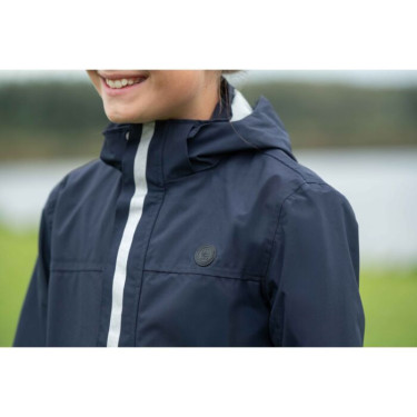 Kinder regenjas voor paardrijden HKM Cloudy – waterdicht