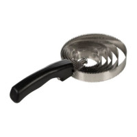 Metalen roskam HKM 6 ringen Zwart Metalen roskam HKM 6 ringen Zwart