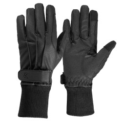 PU-leren handschoenen met fleecevoering Horze PU-leren handschoenen met fleecevoering Horze