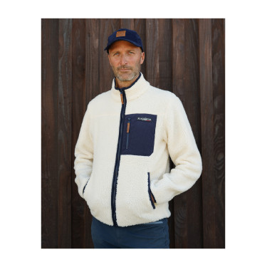 Olten fleecejas voor heren Flags & Cup