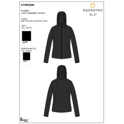 Dames softshell jas paardrijden waterdicht – Equestro