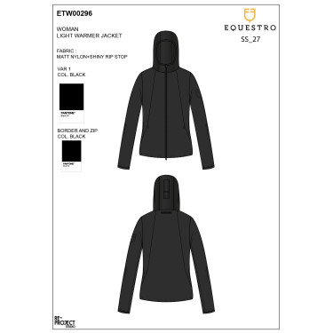 Dames softshell jas paardrijden waterdicht – Equestro