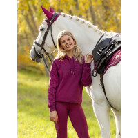 Eden Sparkle Hoodie LeMieux Braambes Bordeaux