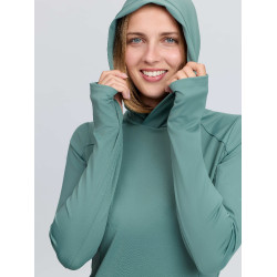 Haut technique à capuche Heidi LeMieux