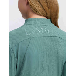 T-shirt technique côtelé Raye LeMieux Young Rider