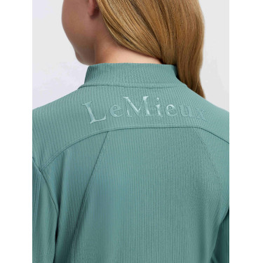 T-shirt technique côtelé Raye LeMieux Young Rider