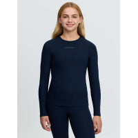 Hybride sporttechnisch T-shirt LeMieux Young Rider Marine Marineblauw