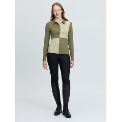 T-shirt technique LeMieux Rugby Harlequin femme