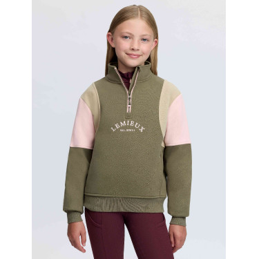 Young Rider Viola Sweater met kwartsrits LeMieux
