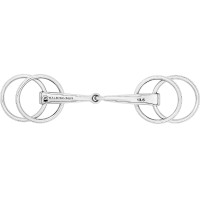Aanzettrens trensbit met 4 ringen