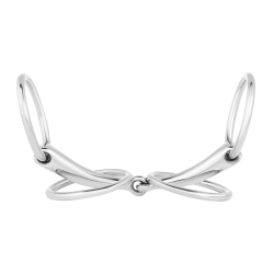Aanzettrens trensbit met 4 ringen