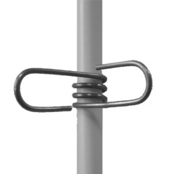 Isolatoren Clip Inox Lacmé per 50 Isolatoren Clip Inox Lacmé per 50
