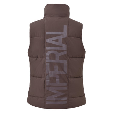 Bodywarmer Imperial Riding Chica dames Chocolade Bruin