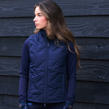 Dames bodywarmer Jenny Hybrid Marine Marineblauw