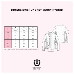 Dames rijjas hybrid Imperial Riding Jenny – licht & warm