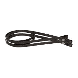 Teugels voor stang- en trenshoofdstel Imperial Riding Hobby Horse Bruin
