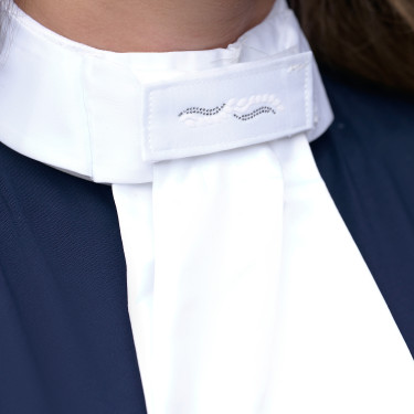 Plastron paardrijden dames met glitterpatch | Imperial Riding Plastron paardrijden dames met glitterpatch | Imperial Riding