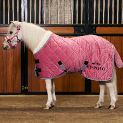 Staldeken HV Polo Sacha Denk roze Staldeken HV Polo Sacha Denk roze