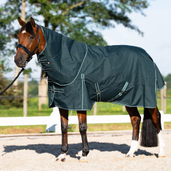 Paddockdeken Imperial Riding Basic met afneembare hals Summer Groen