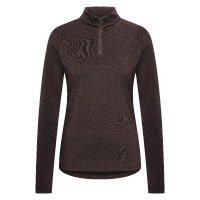 Lange mouwen top Imperial Riding Jamy summer dames Chocolade Bruin Lange mouwen top Imperial Riding Jamy summer dames Chocolade Bruin