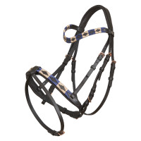 Hoofdstel HV Polo Chaya Bruin / marineblauw