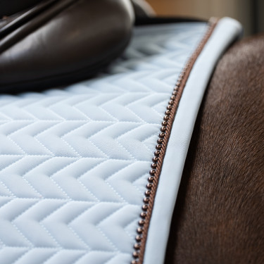 HV Polo Pearly Dressuur zadeldek Poederblauw