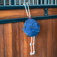 Speeltje voor in de stal Horse Ball HV Polo Volley Zwart