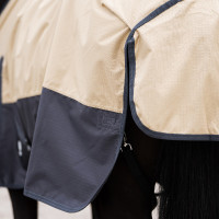 Outdoordeken Imperial Riding Limited 100gr met hals Beige / grijs