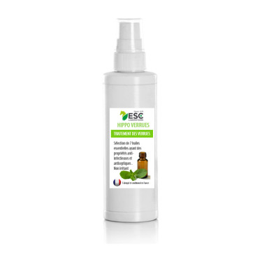 Lotion tegen sarcoïden en wratten bij paarden