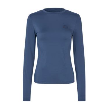 KLmandy dames trainingsshirt Kingsland Sargassozeeblauw