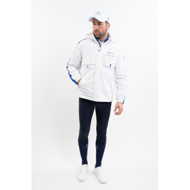 Regenjas CSIO La Baule Rolex Series wit – Ruitersport
