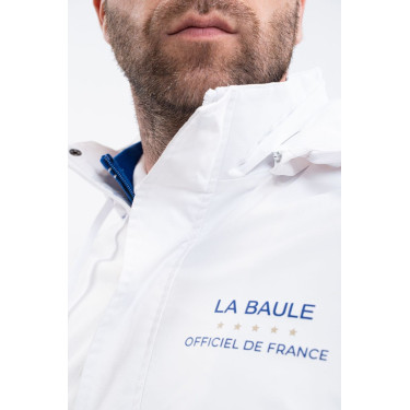 Regenjas CSIO La Baule Rolex Series wit – Ruitersport
