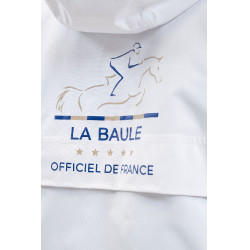 Regenjas CSIO La Baule Rolex Series wit – Ruitersport