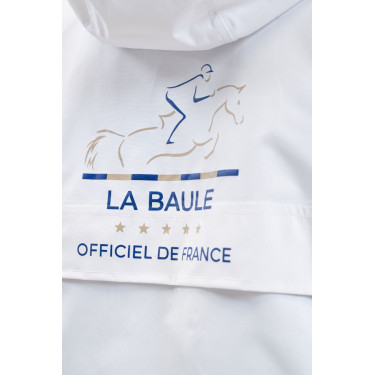 Regenjas CSIO La Baule Rolex Series wit – Ruitersport