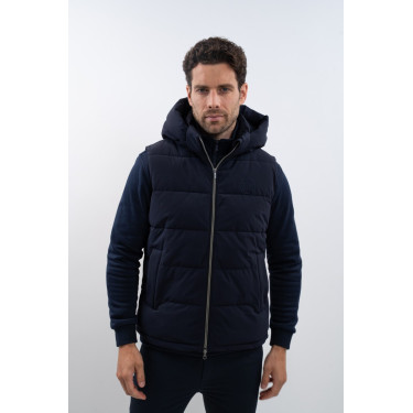 Mouwloze donsjas Harcour Aubin Marine Marineblauw Mouwloze donsjas Harcour Aubin Marine Marineblauw