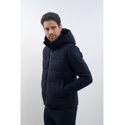 Mouwloze donsjas Harcour Aubin Marine Marineblauw Mouwloze donsjas Harcour Aubin Marine Marineblauw