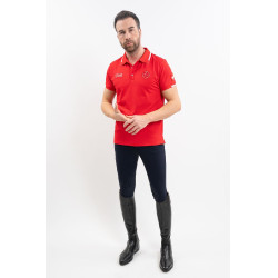 Herenpoloshirt voor ruiters Harcour Dranse – Swiss EF Herenpoloshirt voor ruiters Harcour Dranse – Swiss EF
