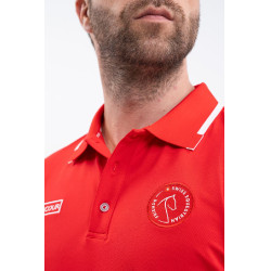 Herenpoloshirt voor ruiters Harcour Dranse – Swiss EF Herenpoloshirt voor ruiters Harcour Dranse – Swiss EF