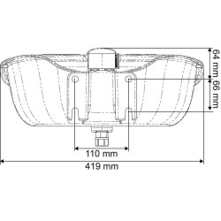 Drinkbak Polydrink Tube La Gée messing